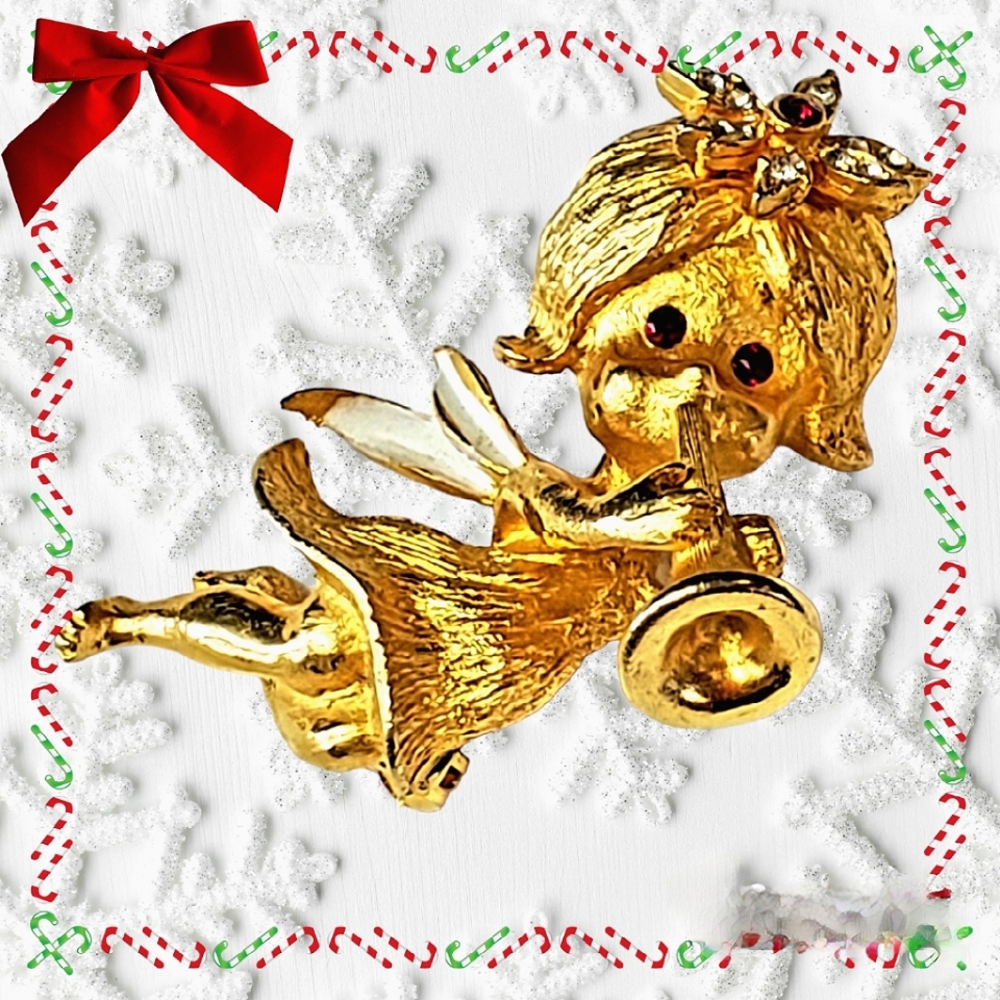 Cute Angel Brooch